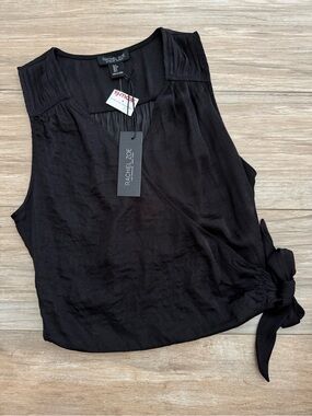 Rachel Zoe Black Sleeveless Top Size Small